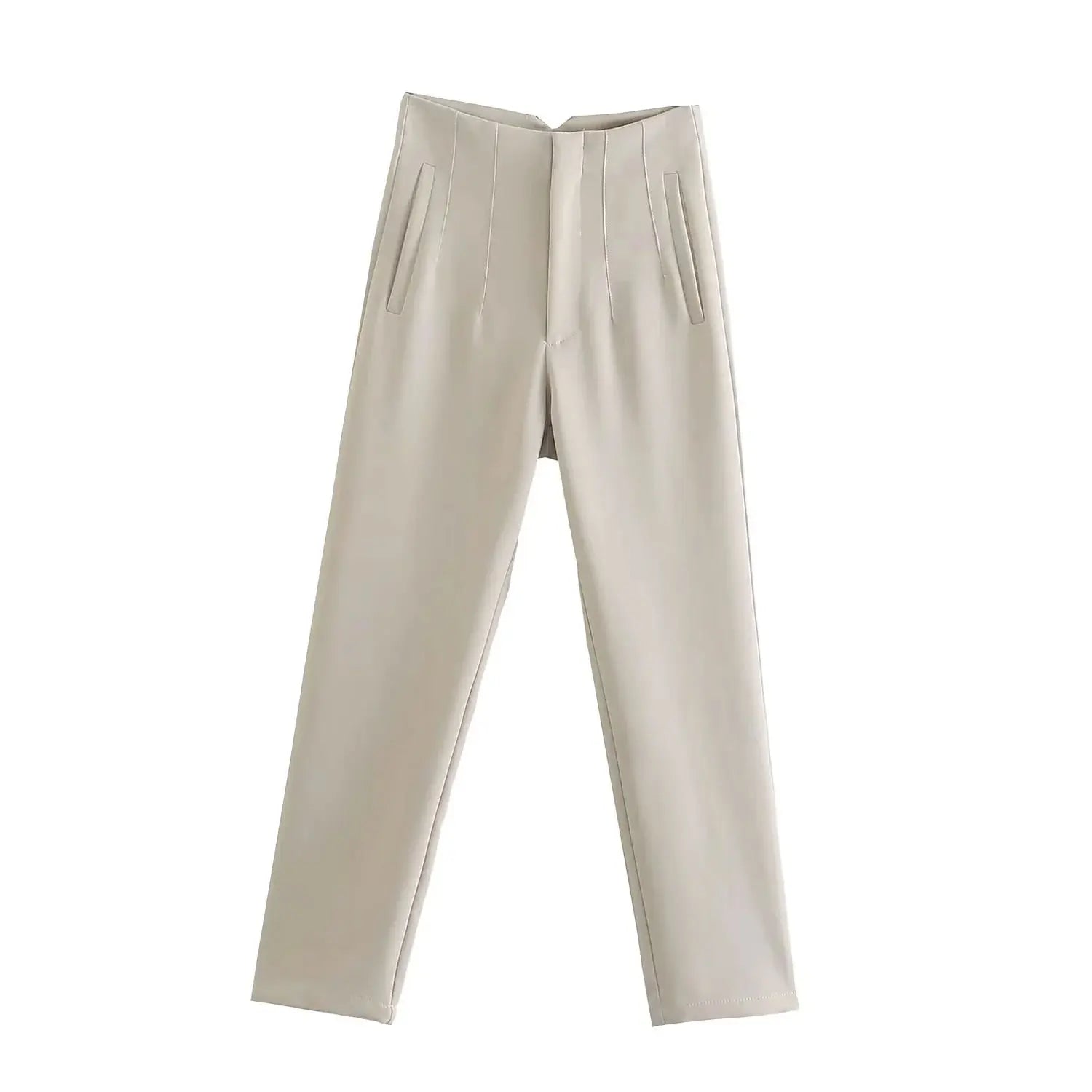 The "Soho" Tailored High-Waist Trousers