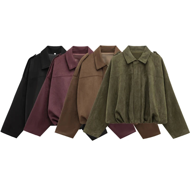 The Windsor Suede-Touch Bomber Jacket