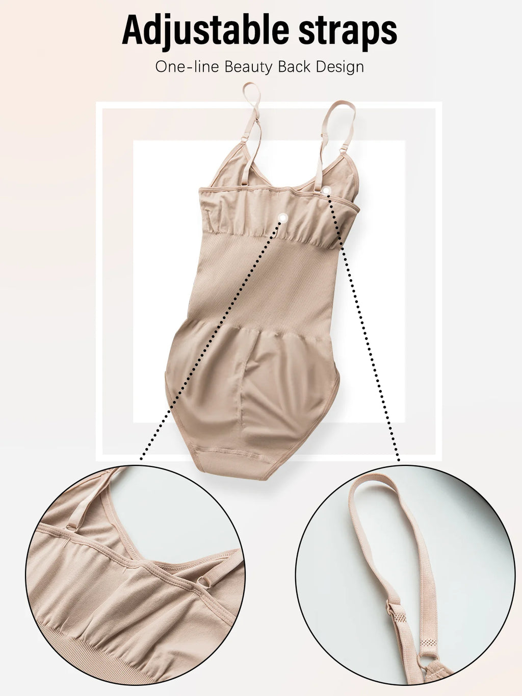 SculptEase Seamless Shapewear Bodysuit