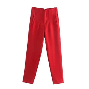 The "Soho" Tailored High-Waist Trousers