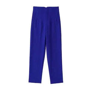 The "Soho" Tailored High-Waist Trousers