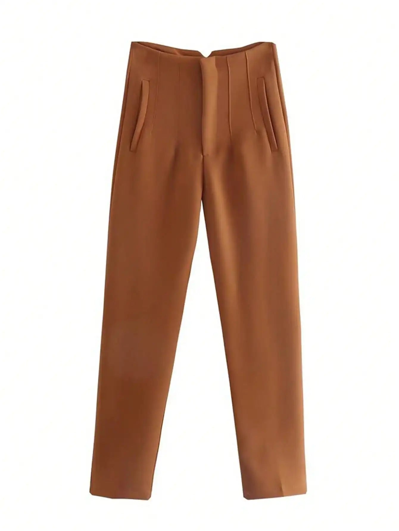 The "Soho" Tailored High-Waist Trousers