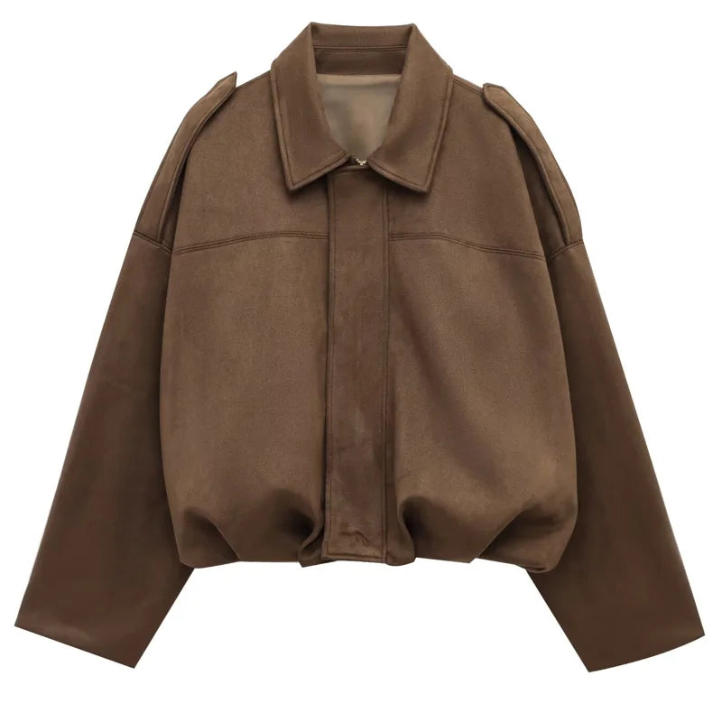 The Windsor Suede-Touch Bomber Jacket