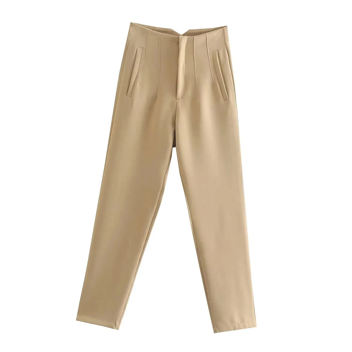 The "Soho" Tailored High-Waist Trousers